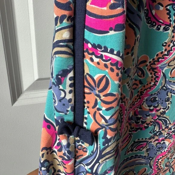 Lilly Pulitzer Francesca sheath Dress: Aqua Bait & Switch Large - Picture 7 of 12
